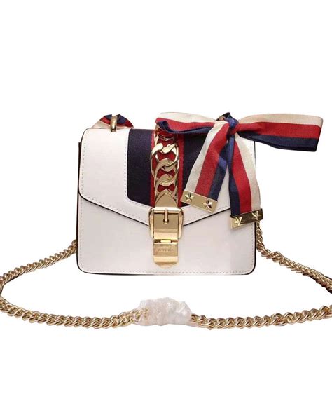 gucci sylvie bag replica|gucci sylvie leather shoulder bag.